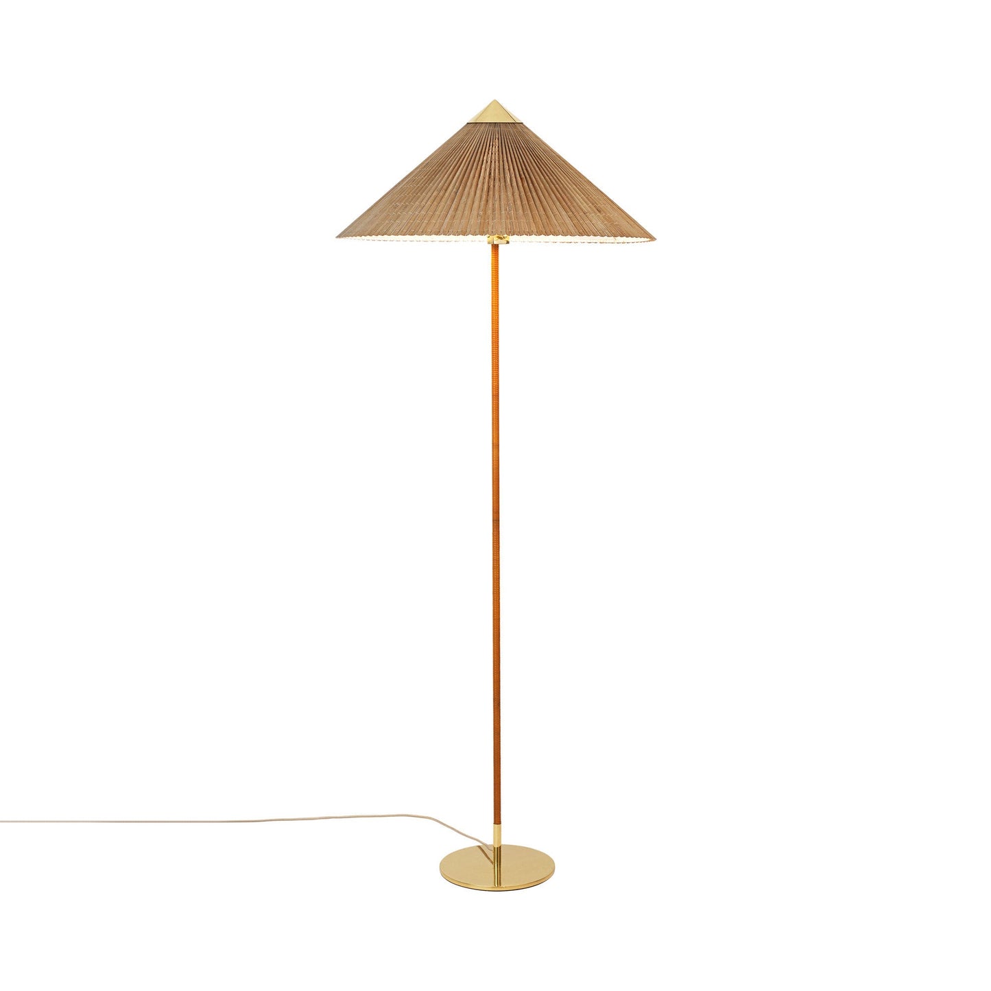 Tynell Floor Lamp in Bamboo.