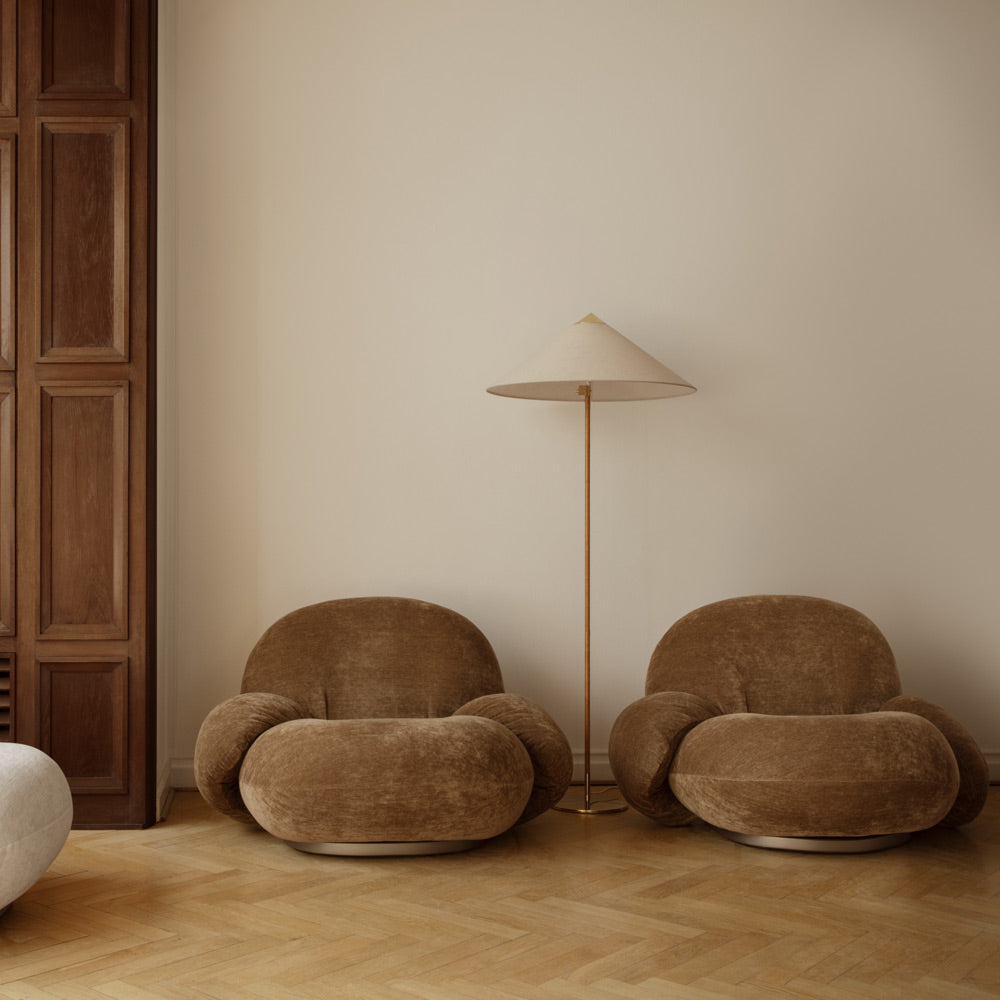 Tynell Floor Lamp in living room.