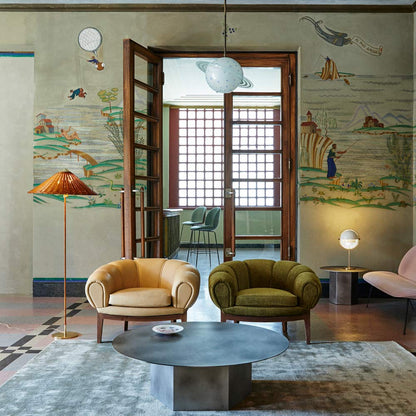 Tynell Floor Lamp in living room.