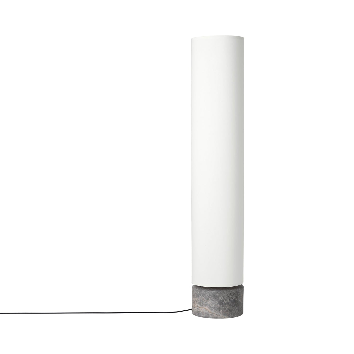 Unbound LED Floor Lamp in White.