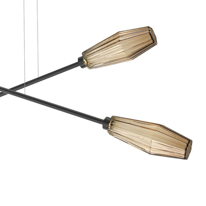 Aalto Double Moda Linear LED Chandelier in Detail.