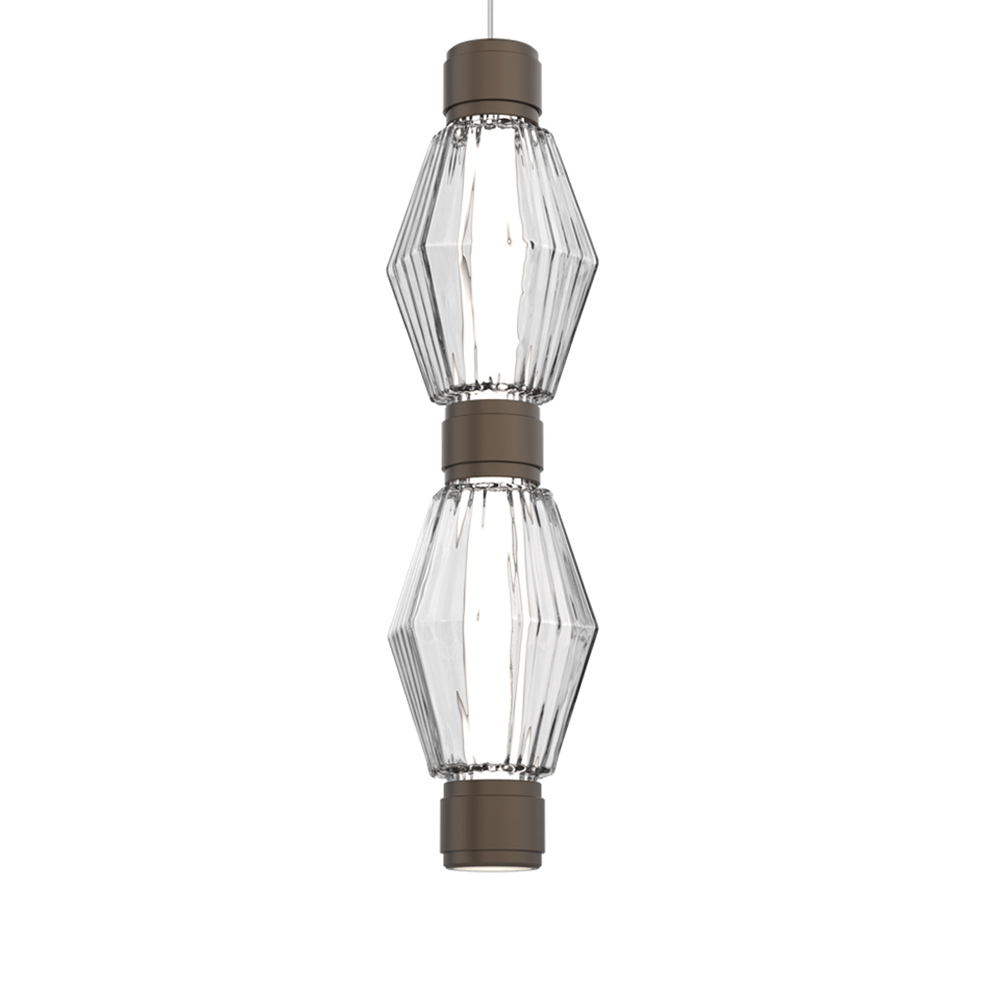 Aalto Mandrel Double LED Pendant Light in Detail.