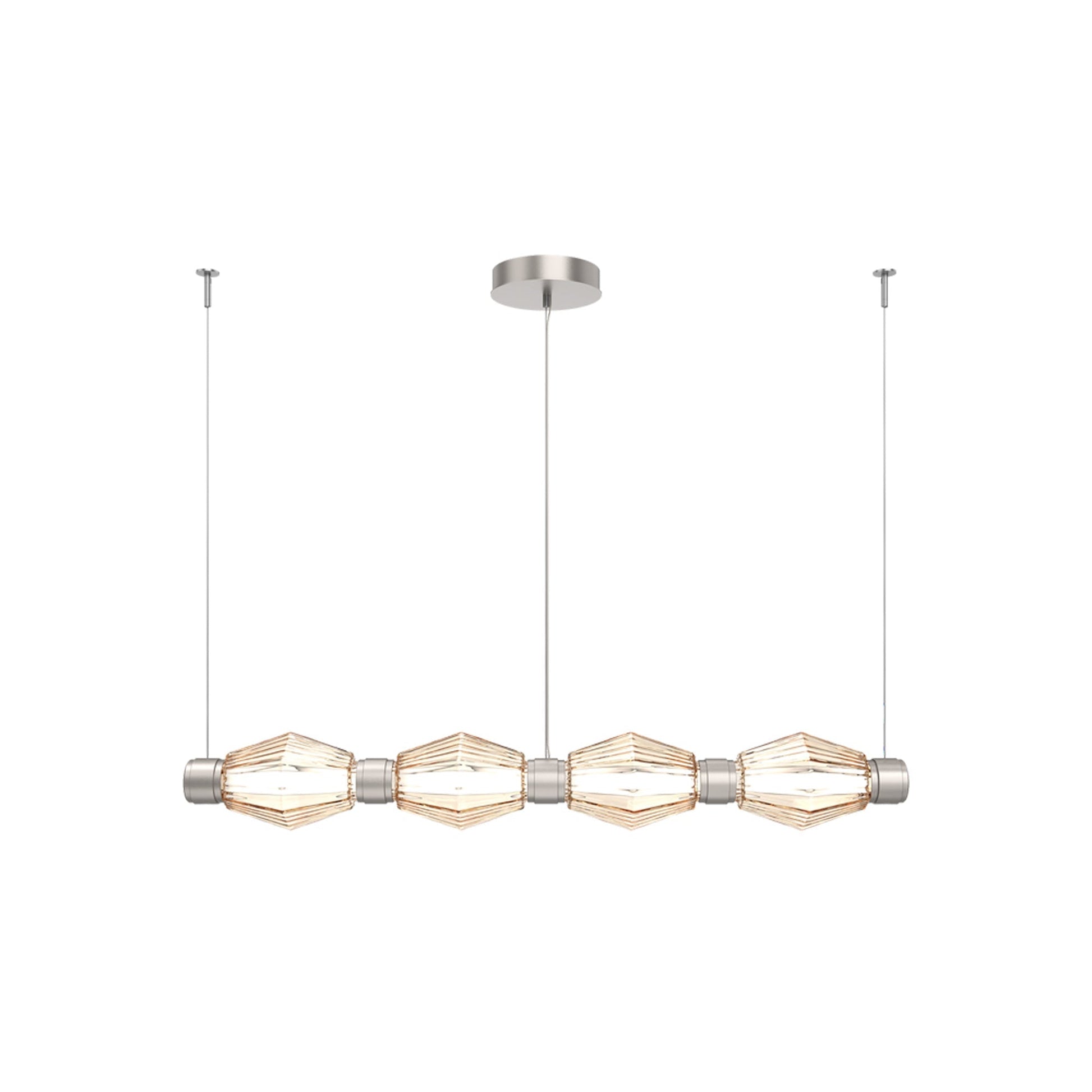 Aalto Mandrel Linear LED Chandelier.