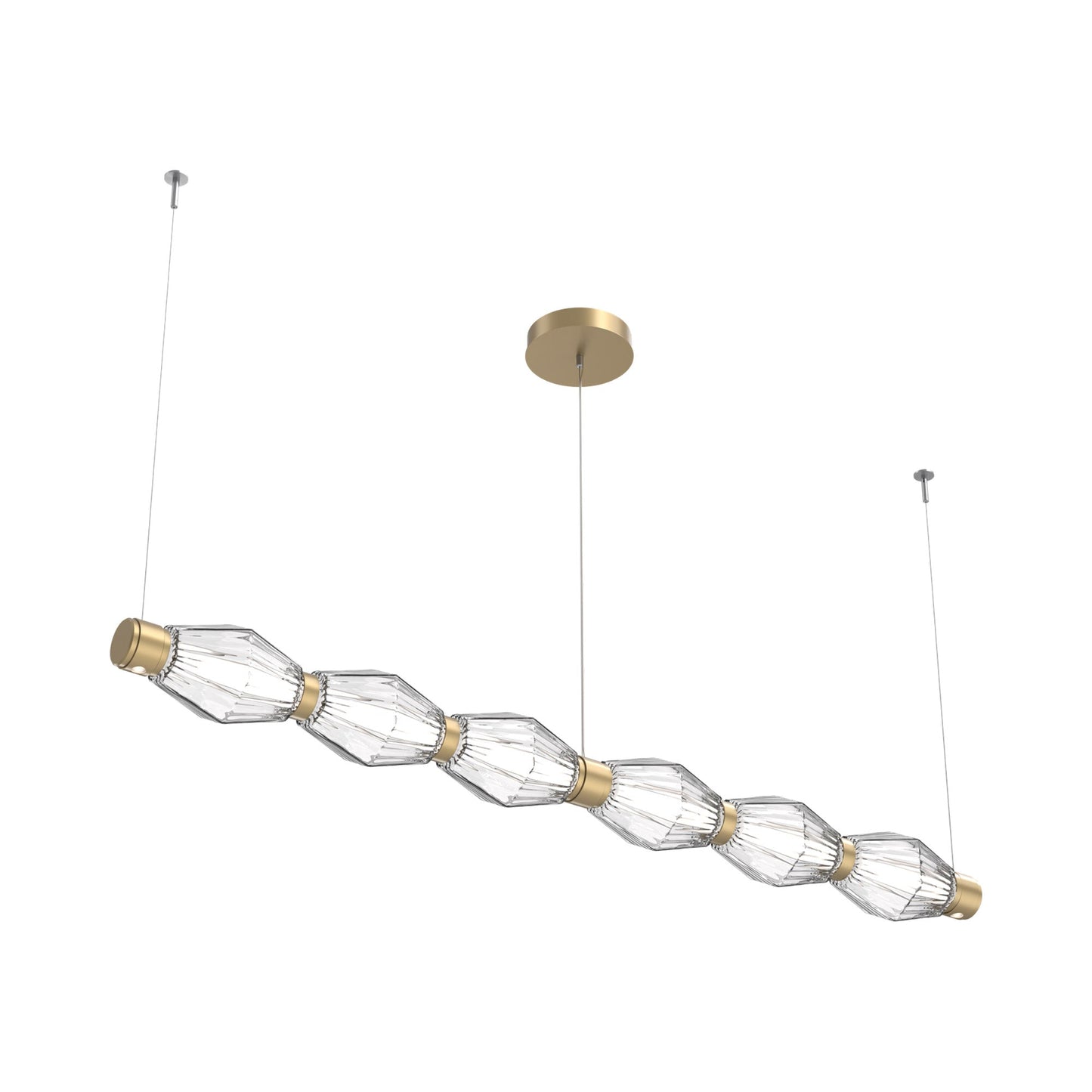 Aalto Mandrel Linear LED Chandelier in Detail.