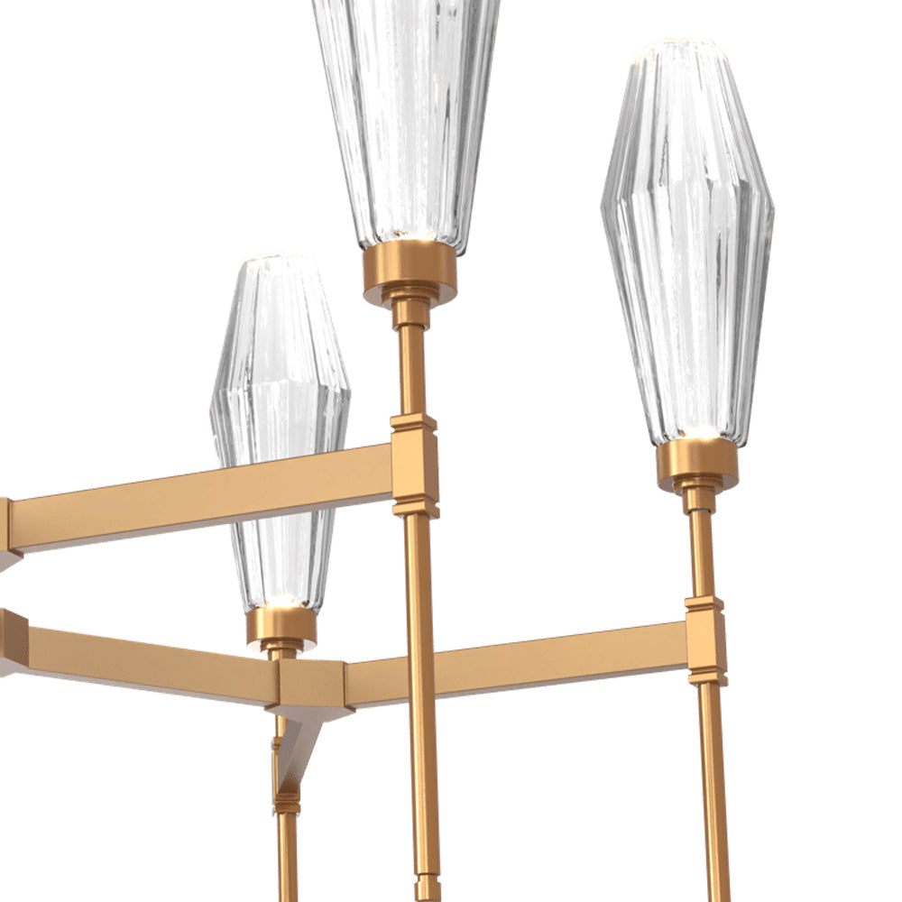 Aalto Round Belvedere LED Chandelier in Detail.
