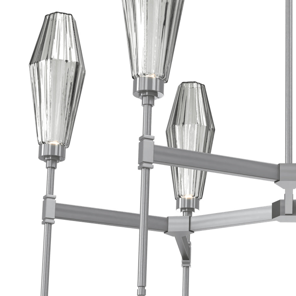 Aalto Round Belvedere LED Chandelier in Detail.