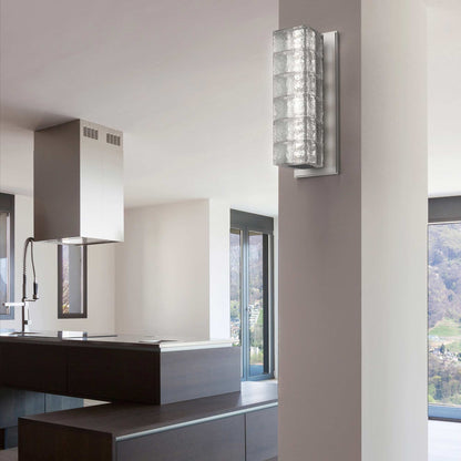 Asscher Wall Light in living room.