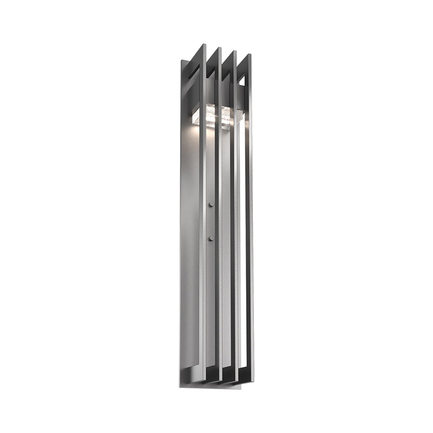Avenue Outdoor LED Wall Light in Argento Grey (26-Inch).
