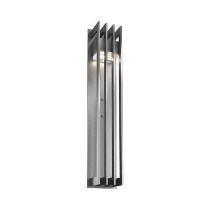 Avenue Outdoor LED Wall Light in Argento Grey (26-Inch).