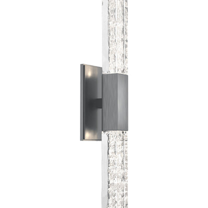 Axis Double LED Wall Light in Detail.