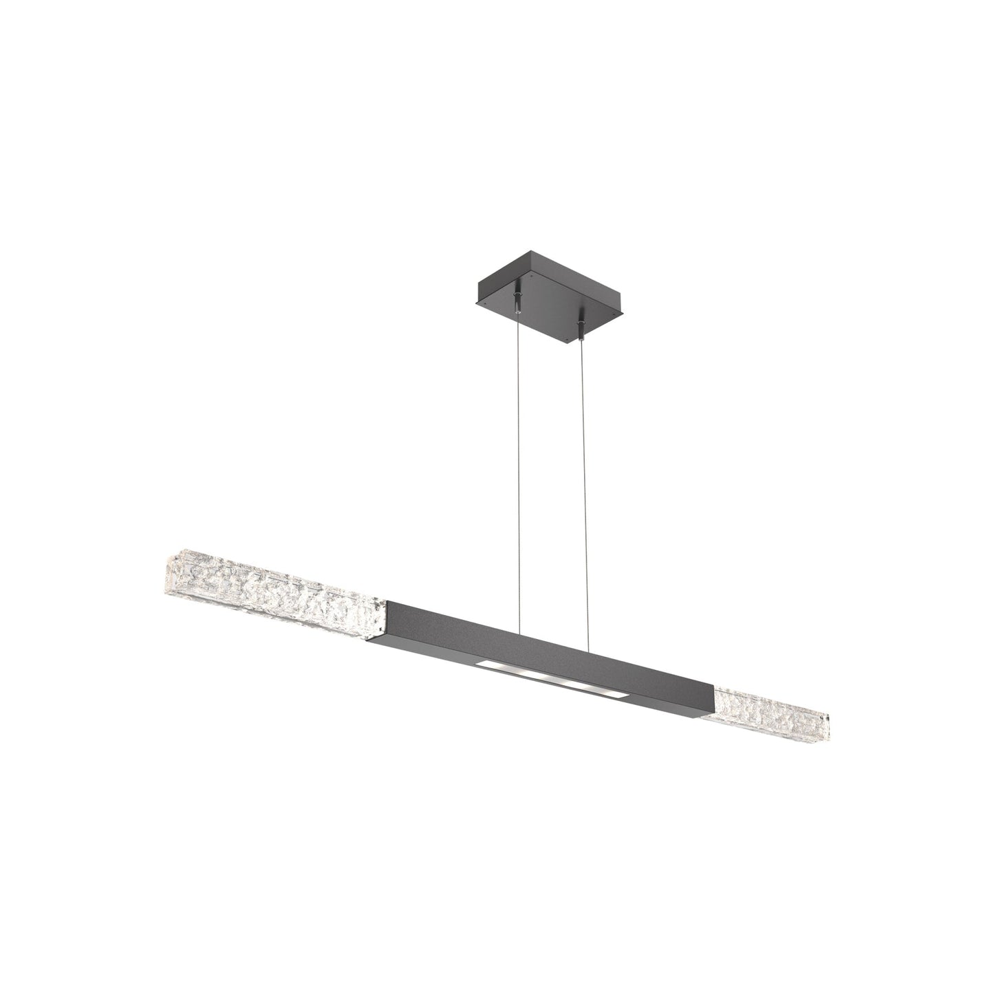 Axis Moda Linear LED Chandelier in Graphite (48.1-Inch).