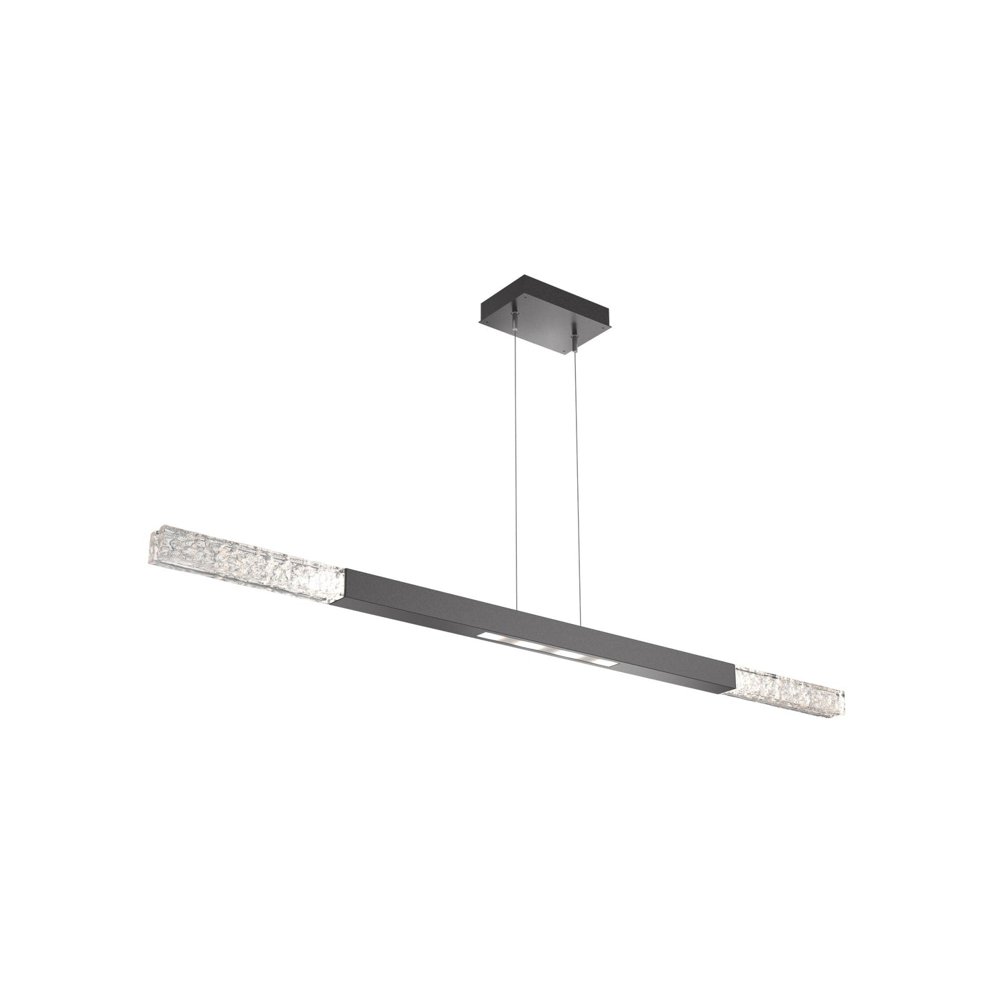 Axis Moda Linear LED Chandelier in Graphite (62.1-Inch).