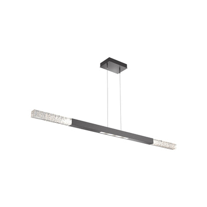 Axis Moda Linear LED Chandelier in Graphite (62.1-Inch).