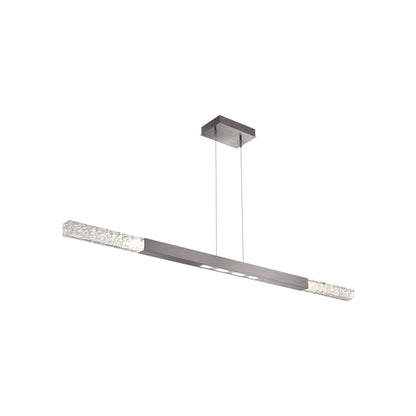 Axis Moda Linear LED Chandelier in Gunmetal (62.1-Inch).