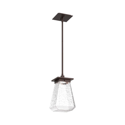 Beacon Outdoor LED Pendant Light in Statuary Bronze.
