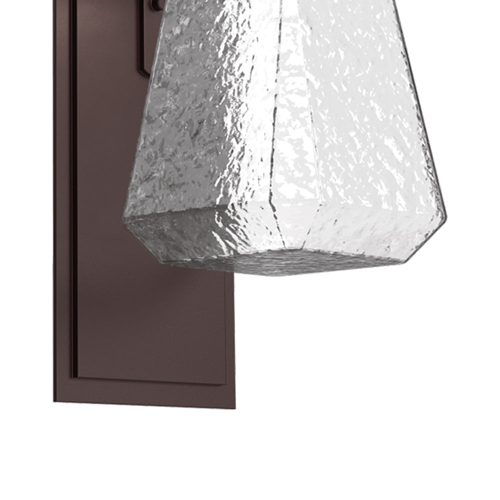 Beacon Outdoor LED Wall Light with Shepherd's Hook in Detail.