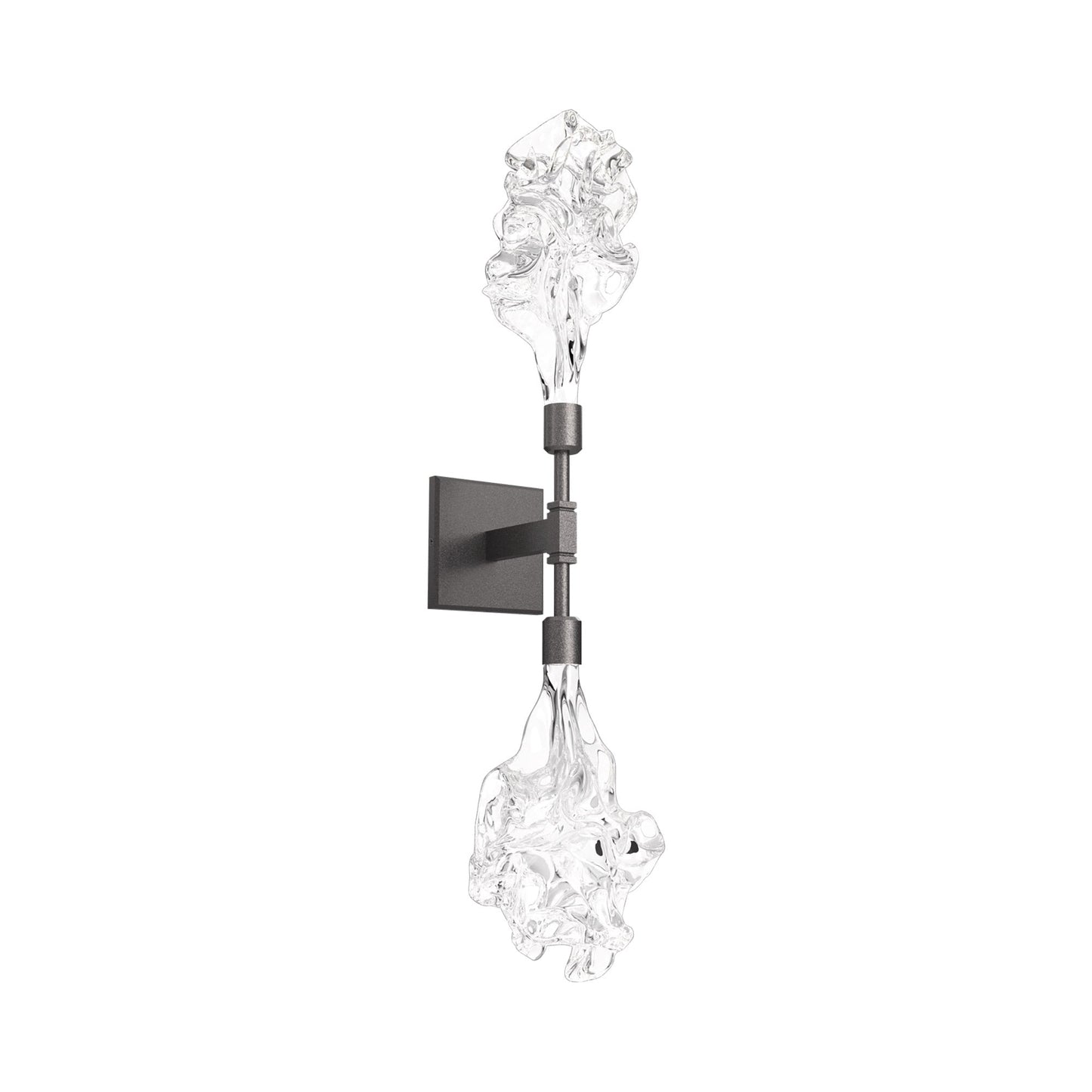 Blossom Double LED Wall Light in Graphite.