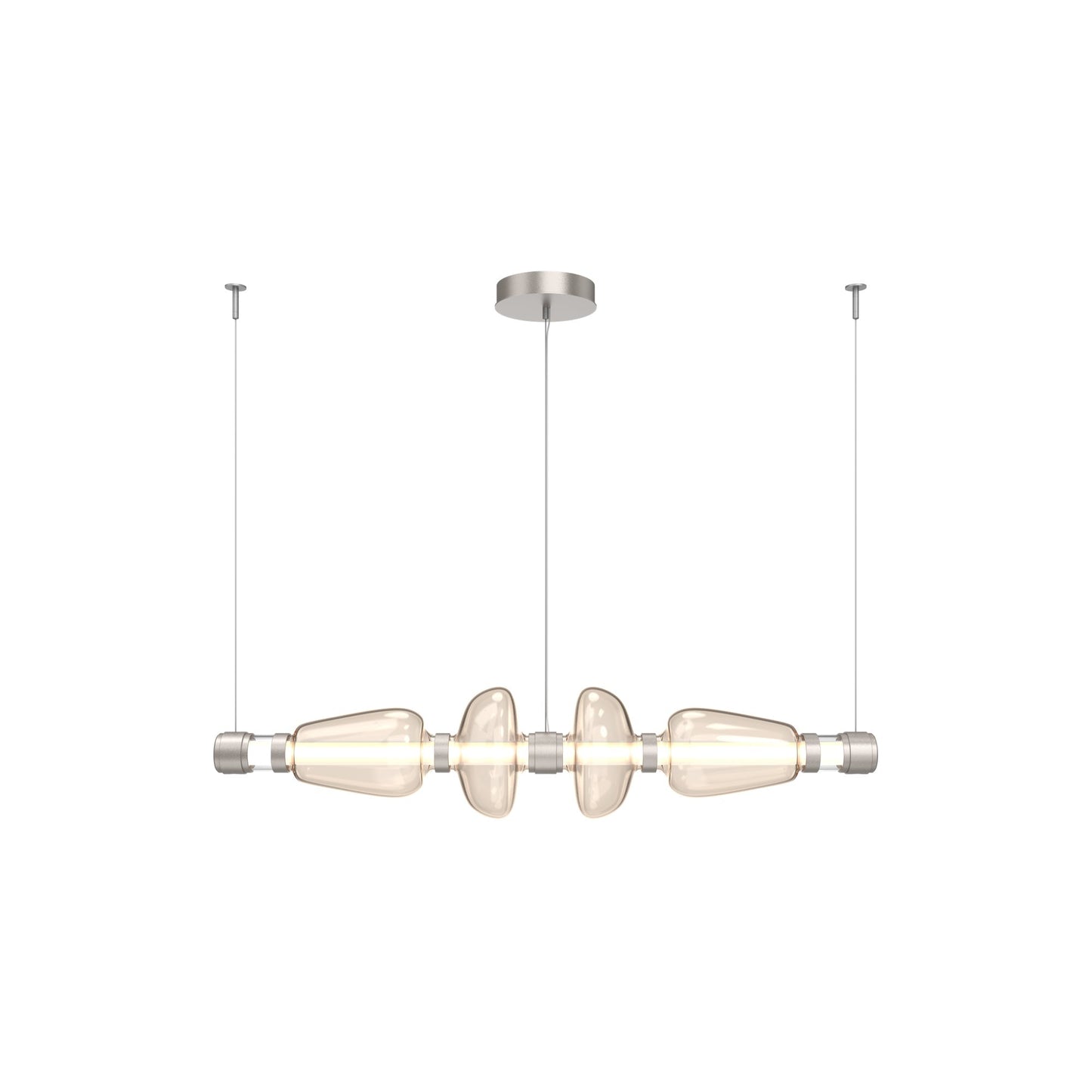 Bolla Mandrel Linear LED Chandelier.