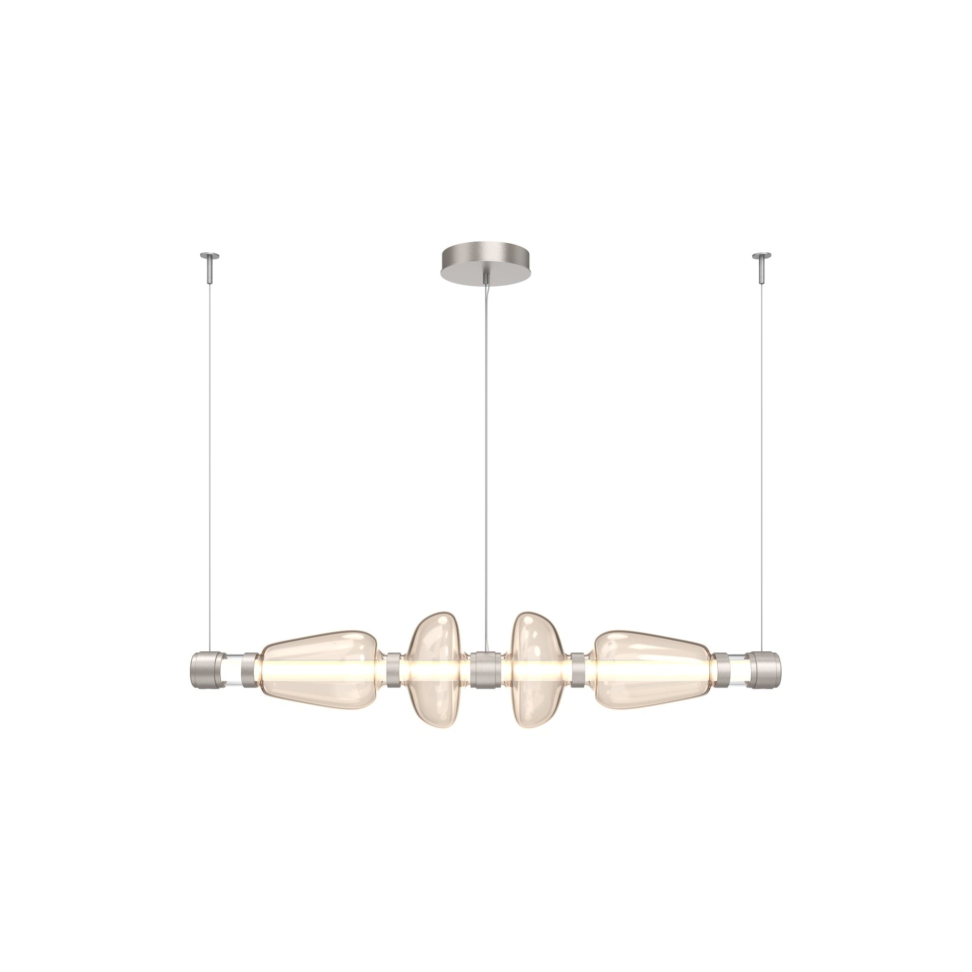 Bolla Mandrel Linear LED Chandelier.