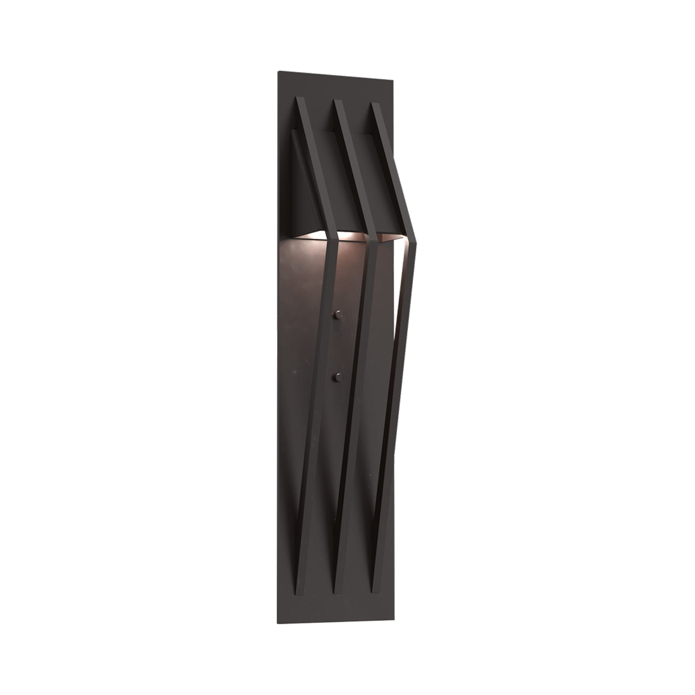 Bridge Outdoor LED Wall Light in Statuary Bronze (24-Inch).