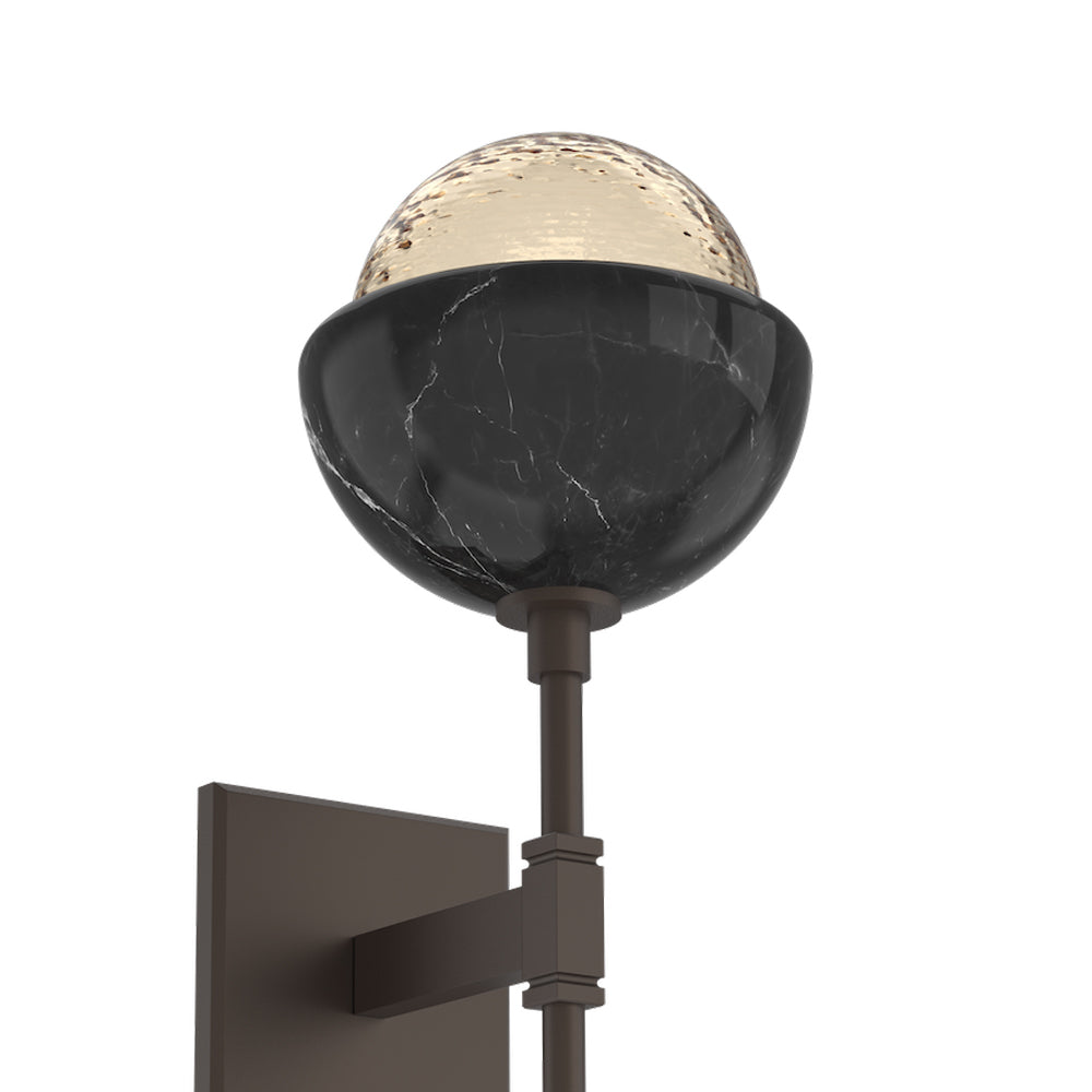 Cabochon Belvedere LED Wall Light in Detail.