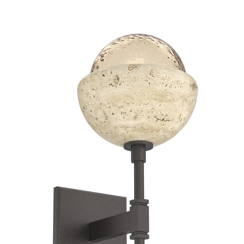 Cabochon Belvedere LED Wall Light in Detail.