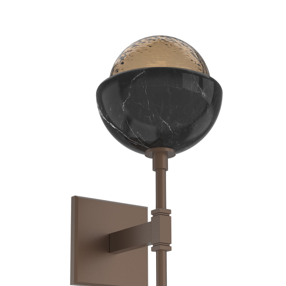 Cabochon Belvedere LED Wall Light in Detail.