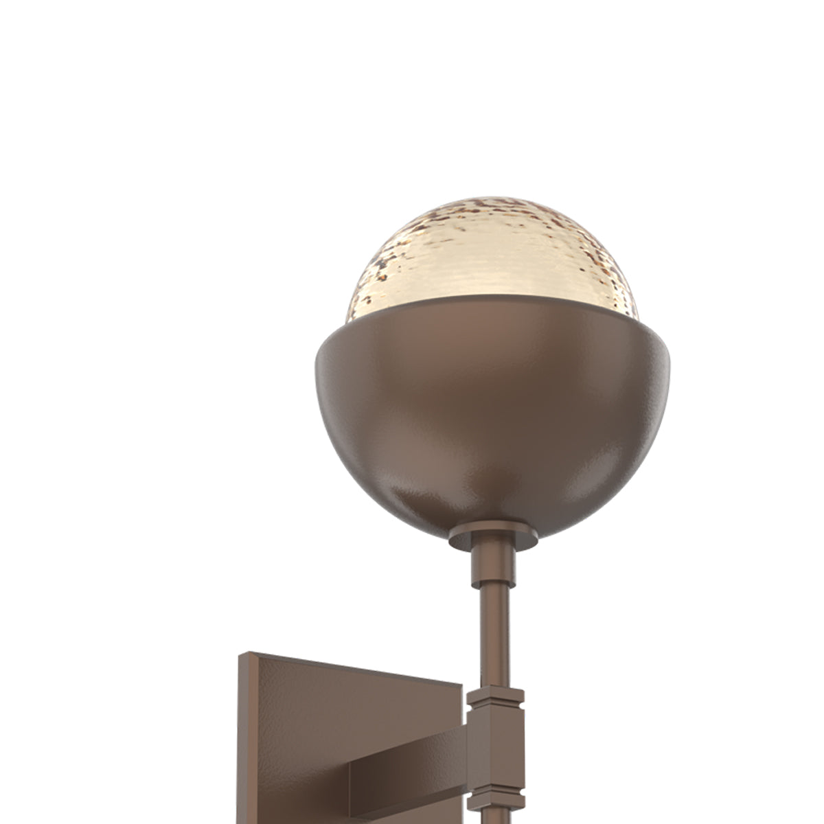 Cabochon Double LED Wall Light in Detail.