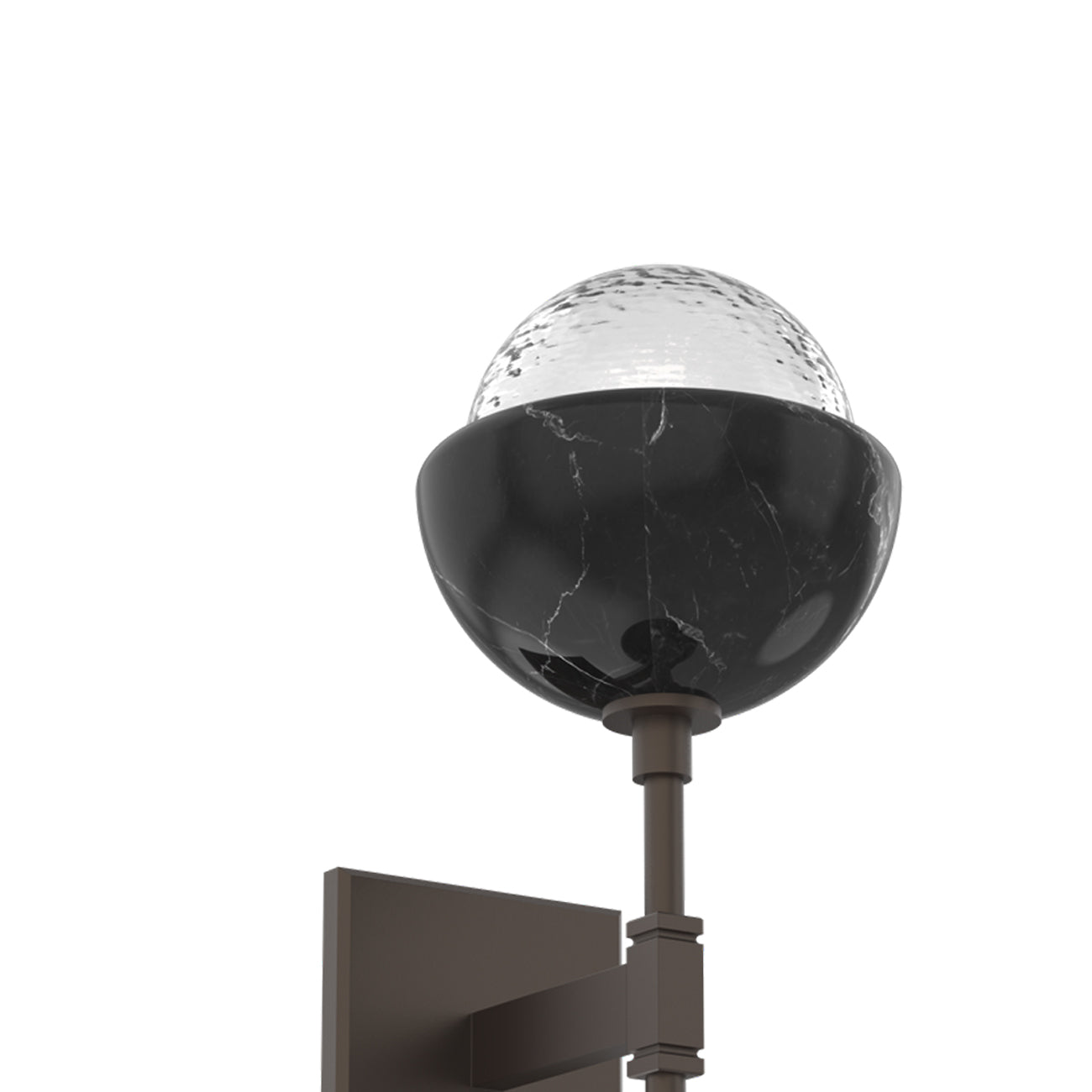 Cabochon Double LED Wall Light in Detail.