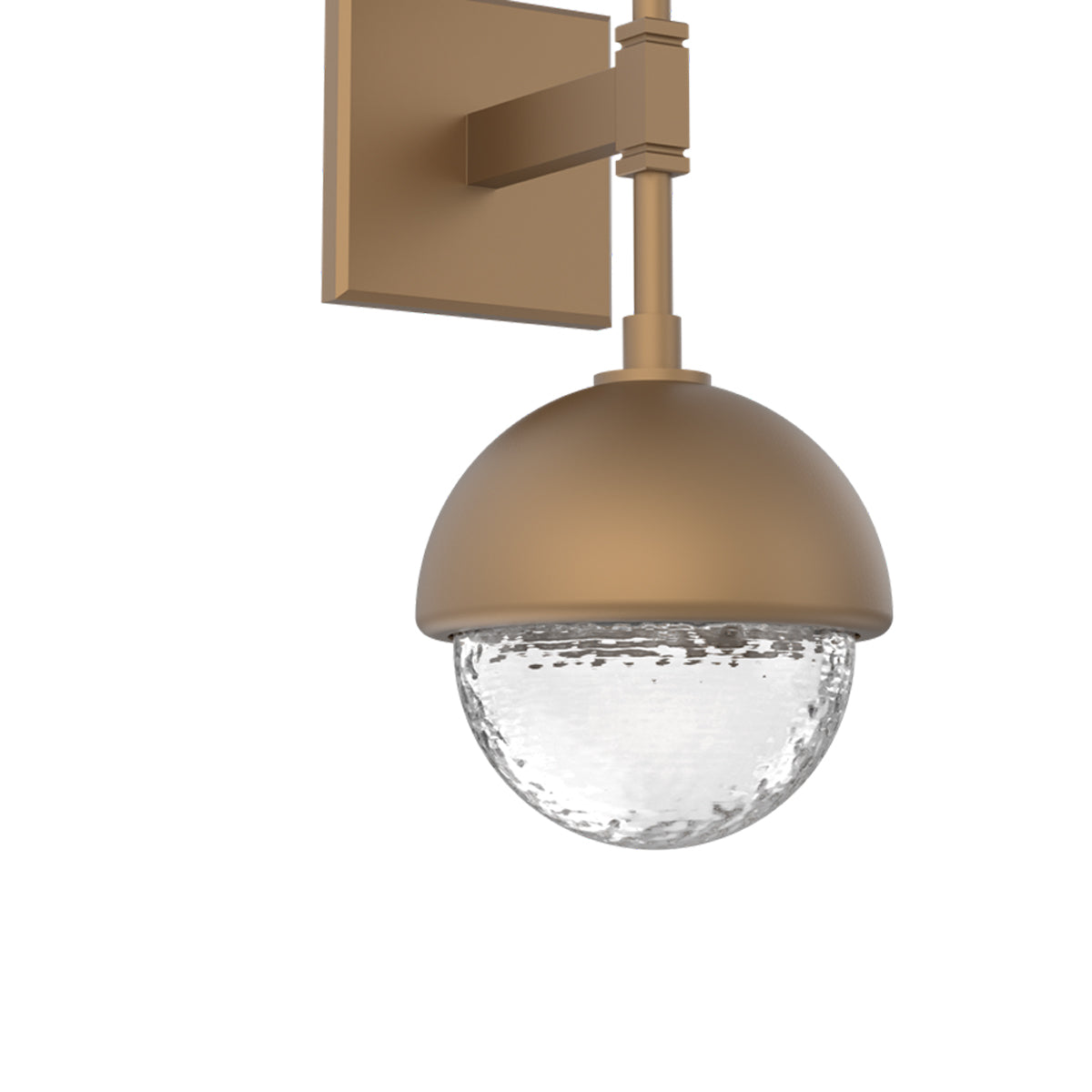 Cabochon Double LED Wall Light in Detail.