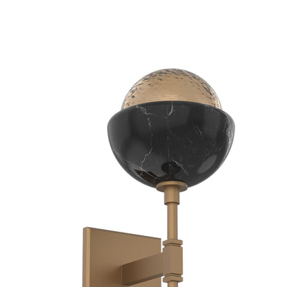 Cabochon Double LED Wall Light in Detail.