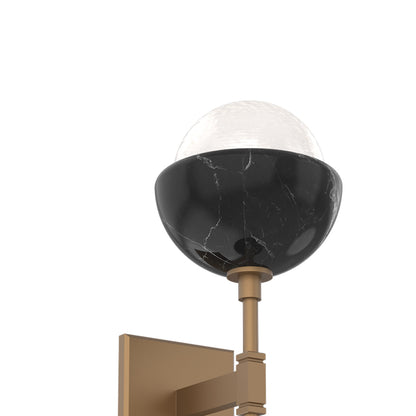 Cabochon Double LED Wall Light in Detail.
