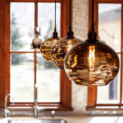 Coppa Pendant Light in kitchen.