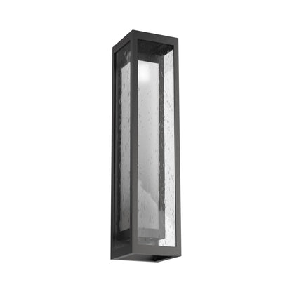 Double Box Cover Outdoor LED Wall Light in Argento Grey (26-Inch).