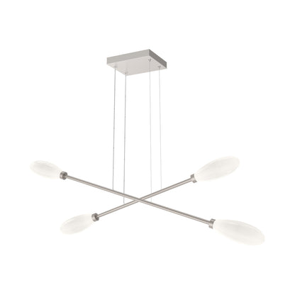 Fiori Double Moda Linear LED Chandelier.