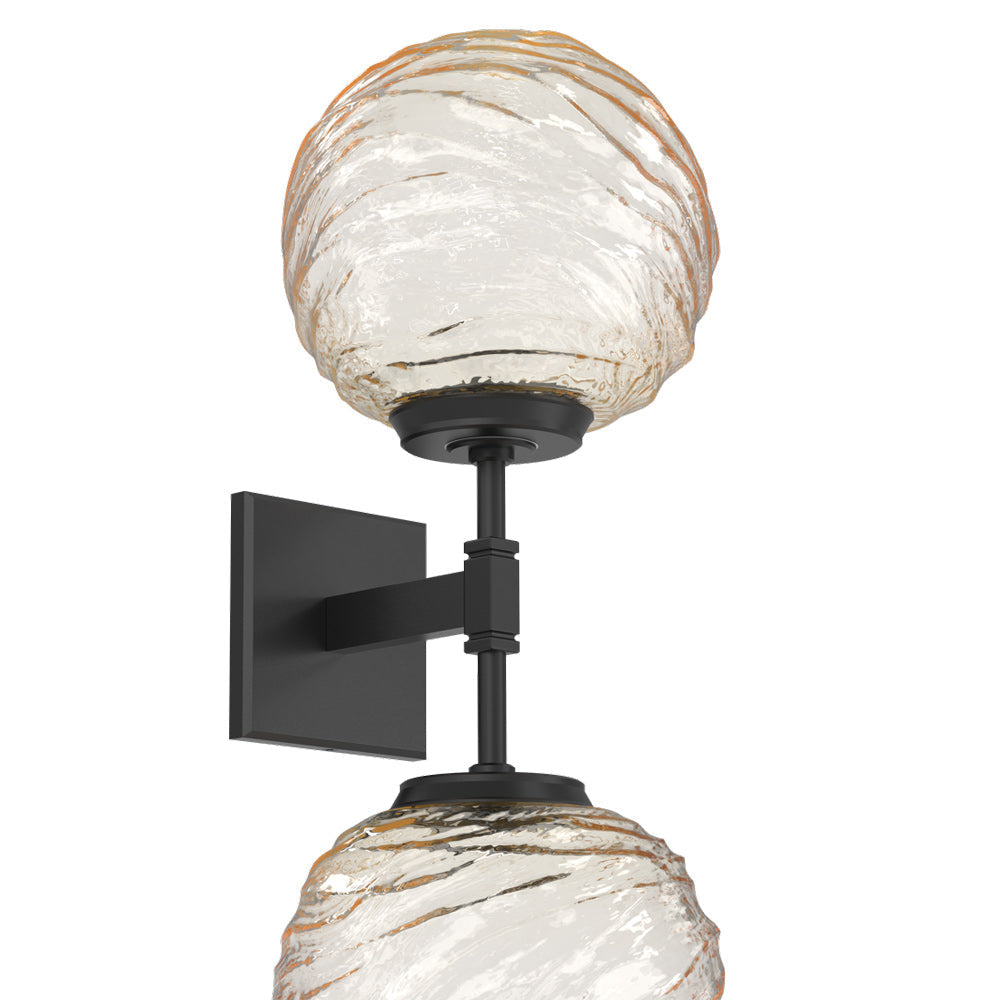 Gaia Double LED Wall Light in Detail.