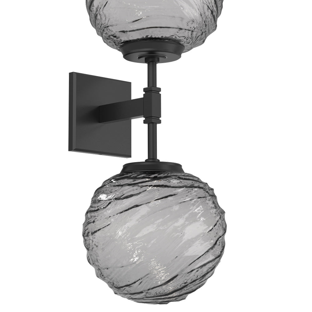 Gaia Double LED Wall Light in Detail.