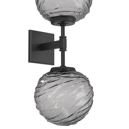 Gaia Double LED Wall Light in Detail.