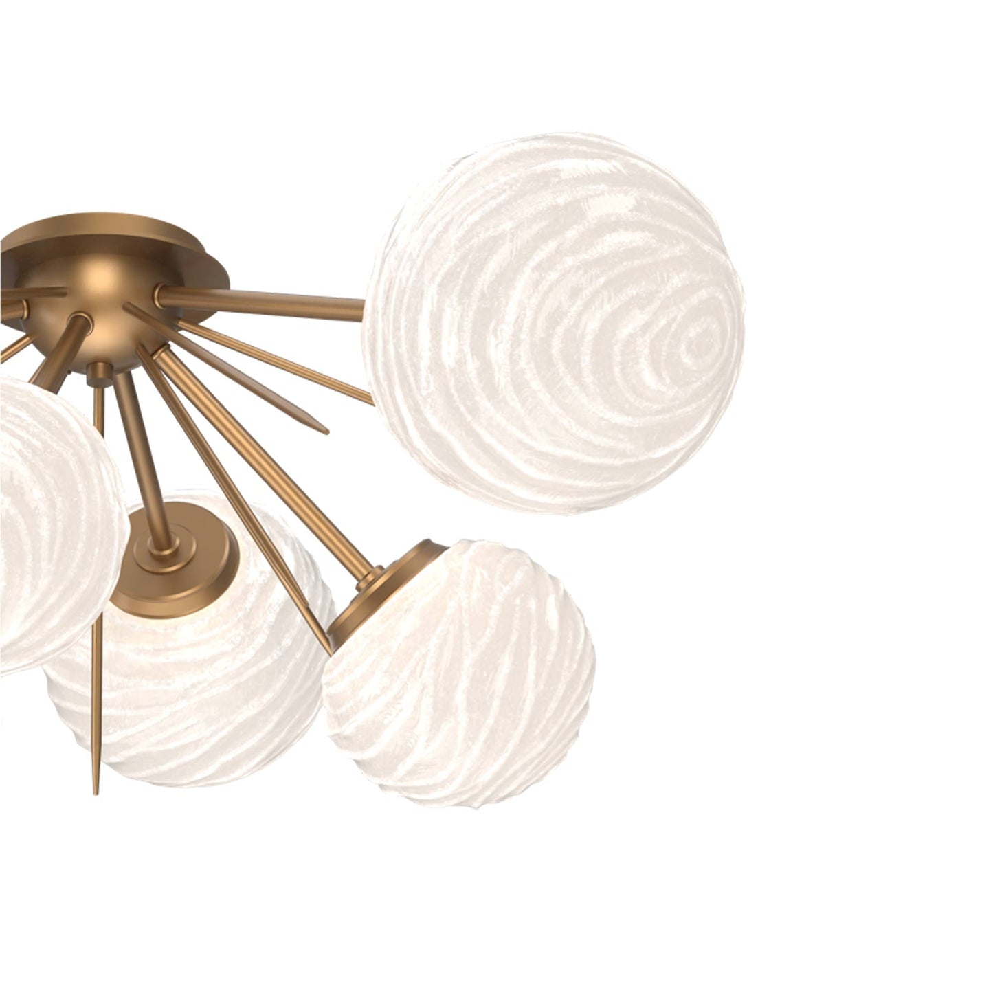 Gaia LED Flush Mount Ceiling Light in Detail.