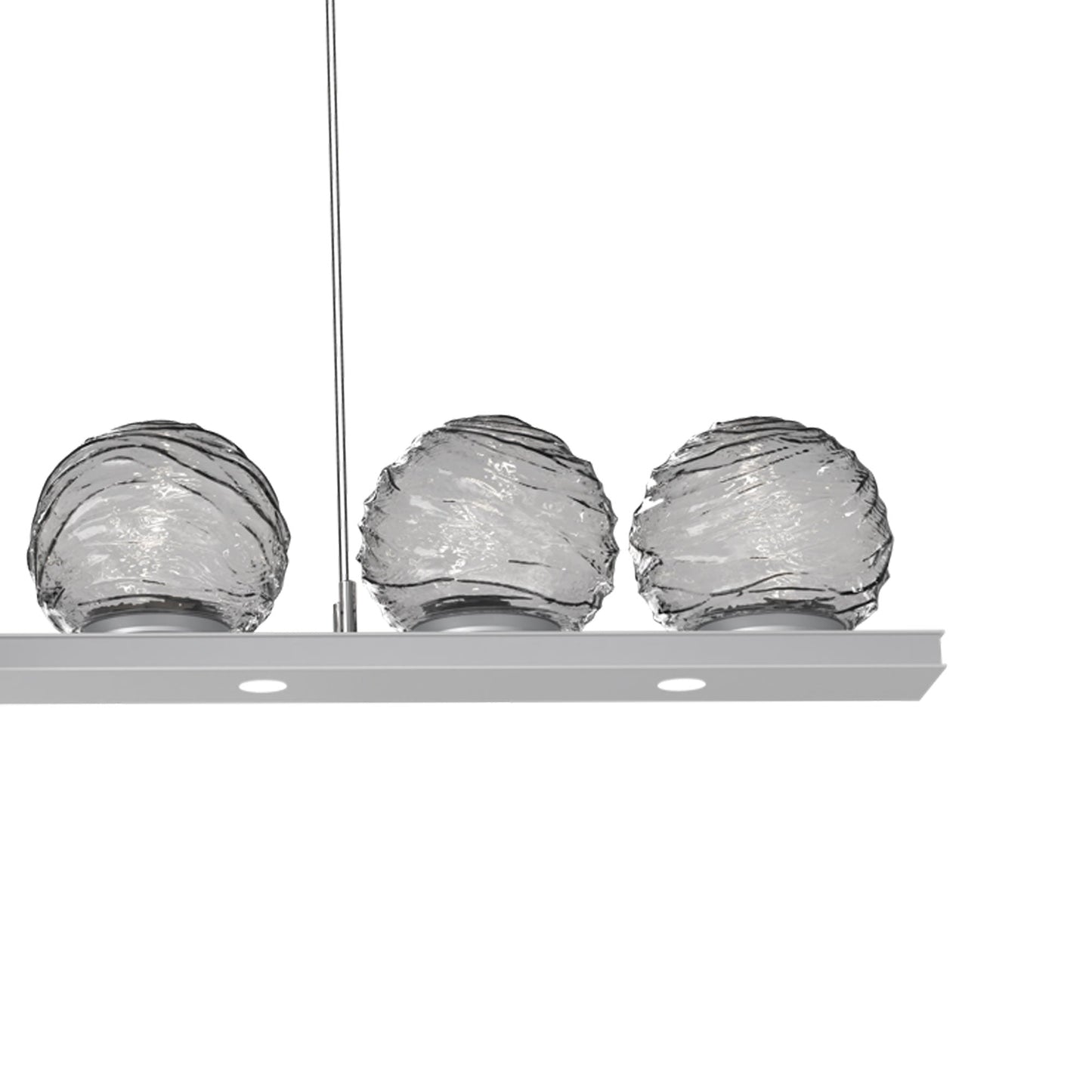 Gaia Linear LED Chandelier in Detail.