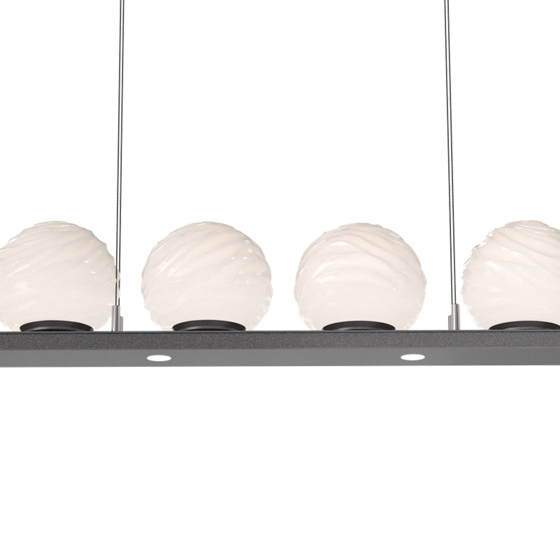 Gaia Linear LED Chandelier in Detail.