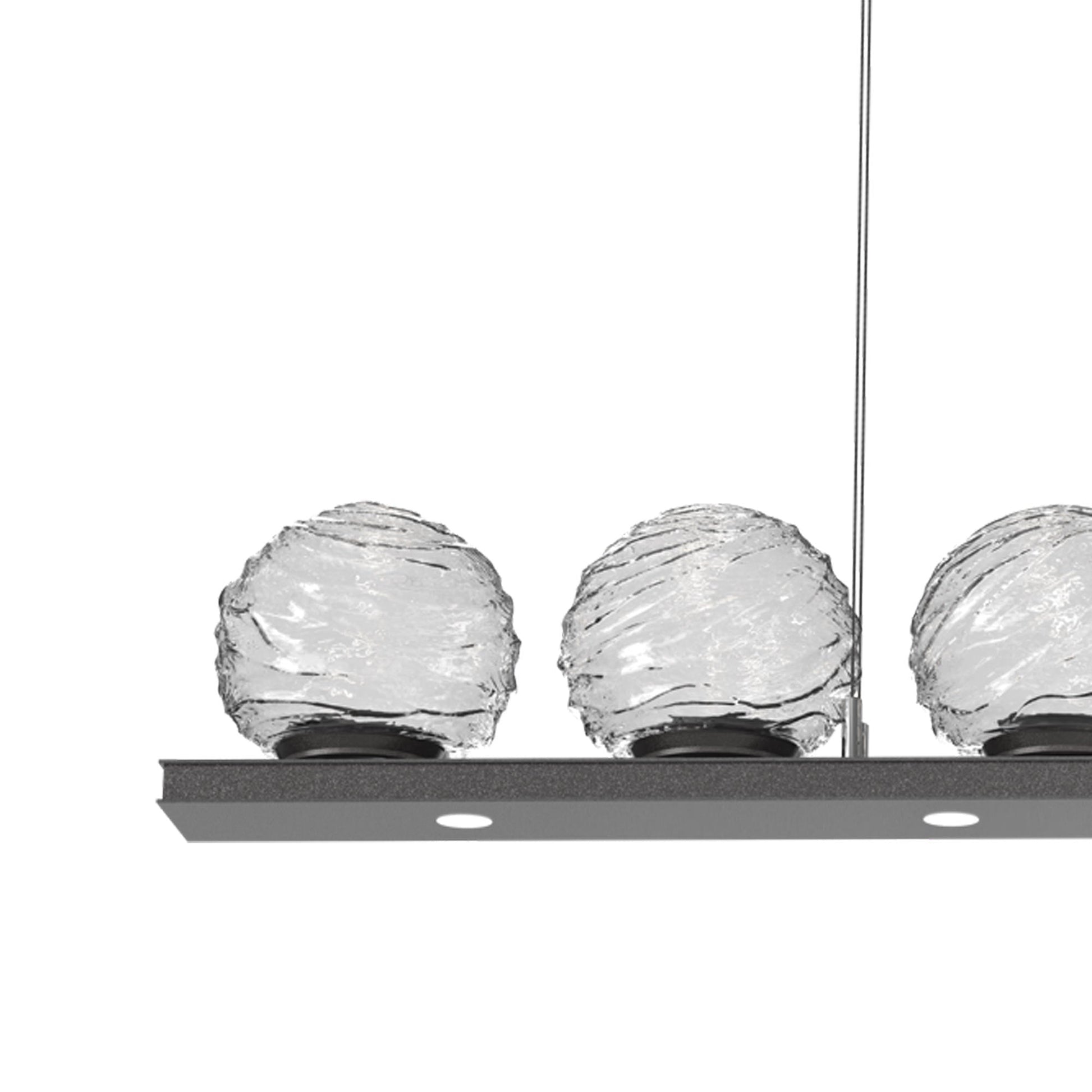 Gaia Linear LED Chandelier in Detail.