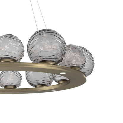 Gaia Ring LED Chandelier in Detail.