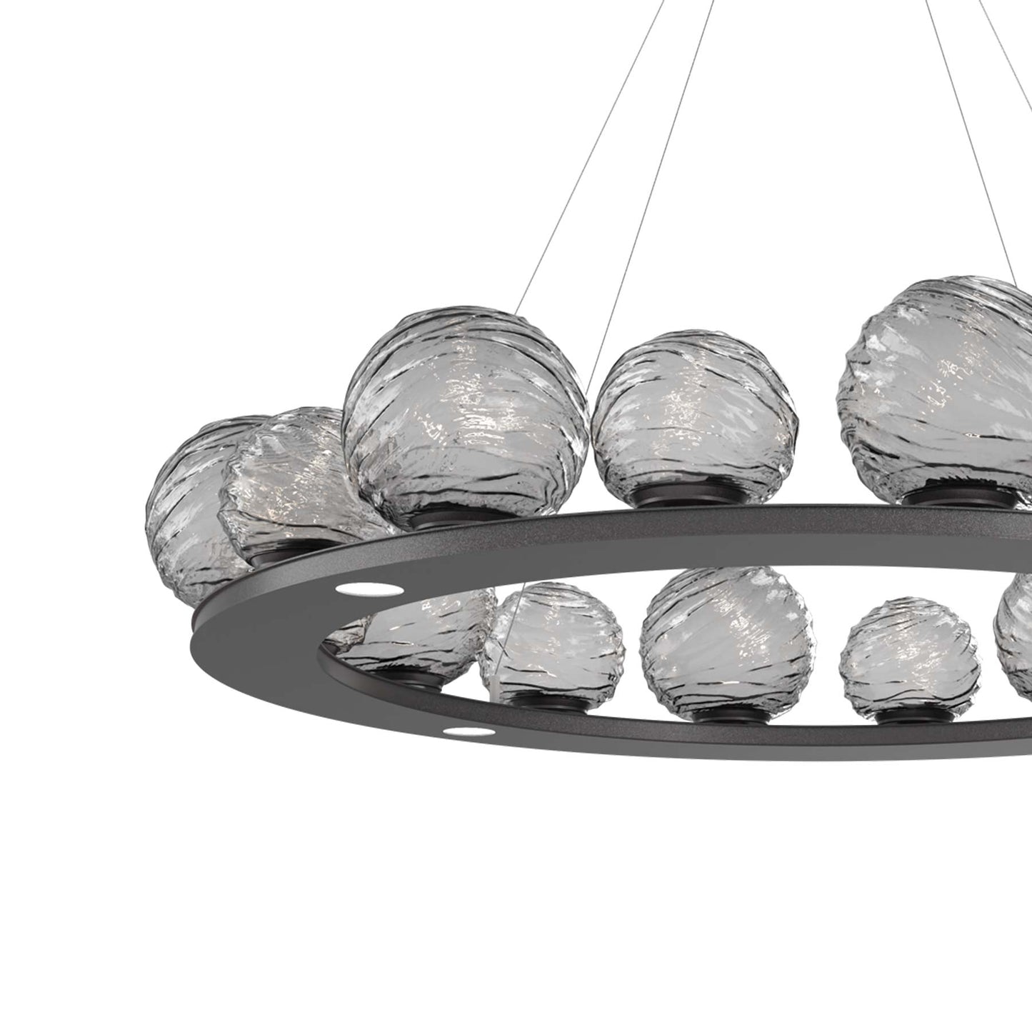 Gaia Ring LED Chandelier in Detail.