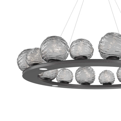 Gaia Ring LED Chandelier in Detail.