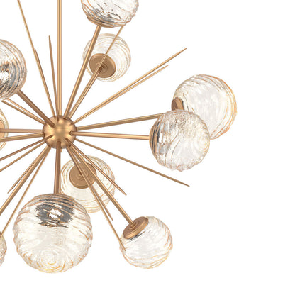 Gaia Starburst LED Chandelier in Detail.