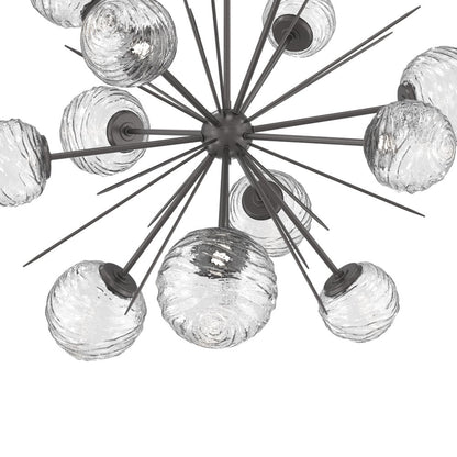Gaia Starburst LED Chandelier in Detail.