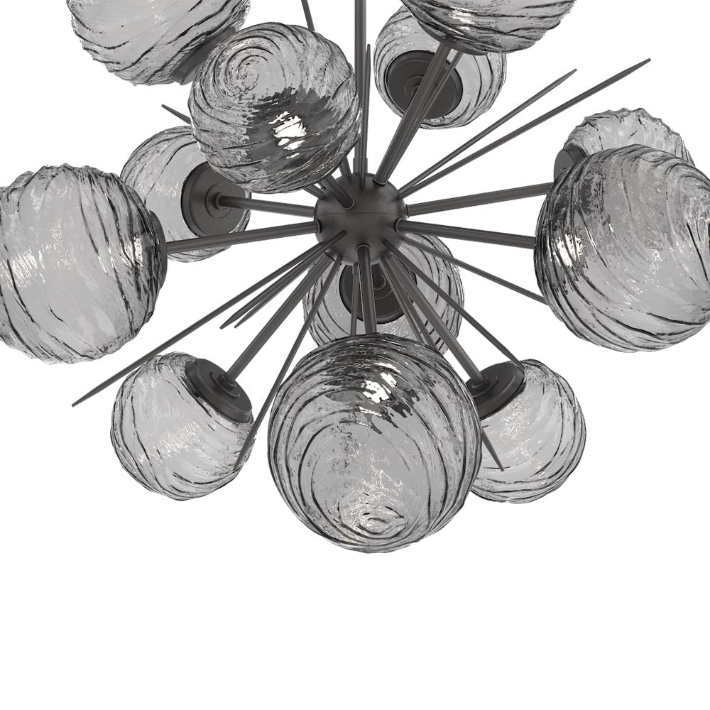 Gaia Starburst LED Chandelier in Detail.