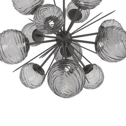 Gaia Starburst LED Chandelier in Detail.