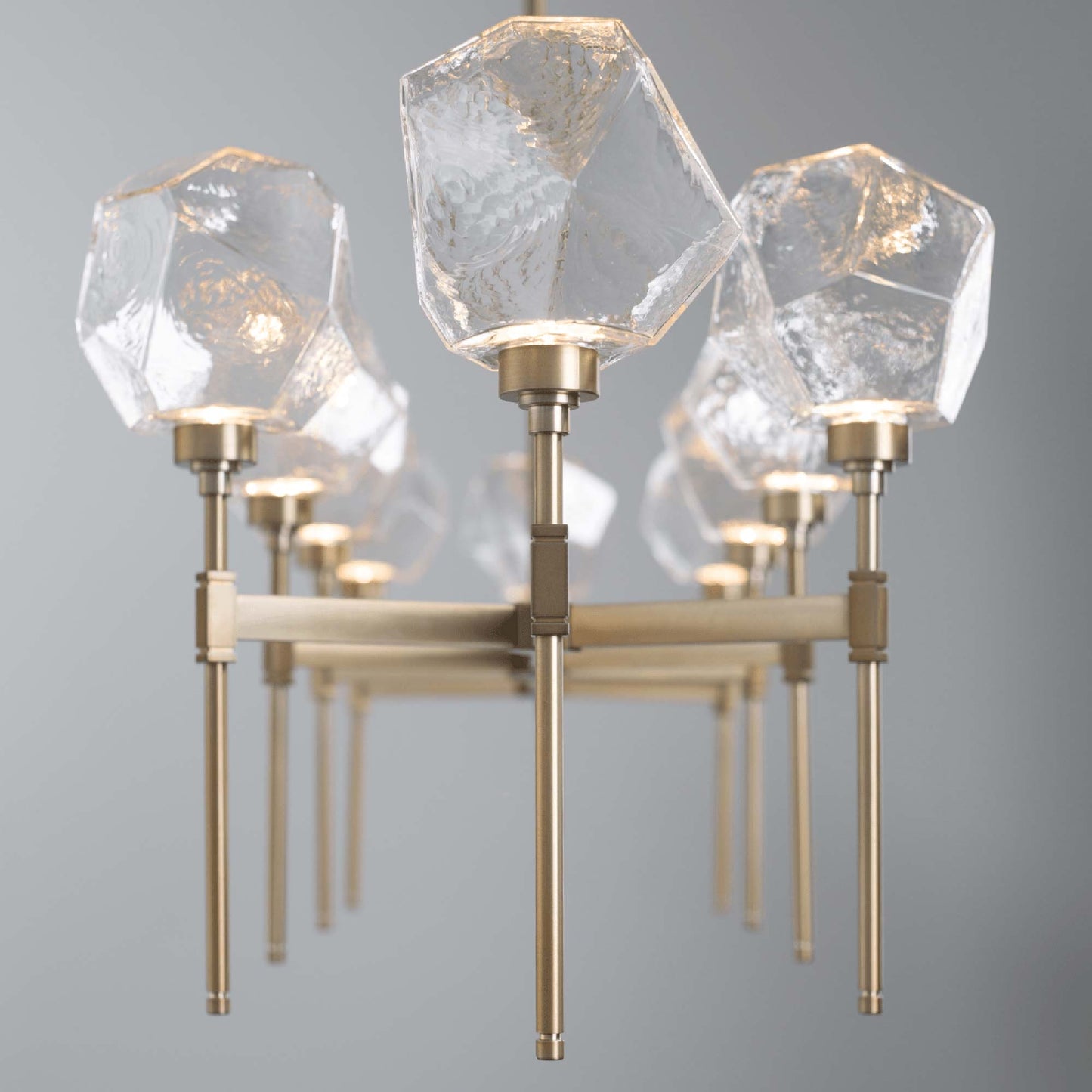 Gem Belvedere Linear LED Chandelier in Detail.